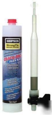 Simpson strong-tie crack-pac concrete repair H20TUBE