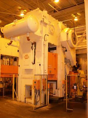 1000 ton danly straight side single crank press
