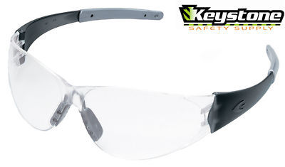 6 pair crews CK2Â® safety coated clear safety glasses 