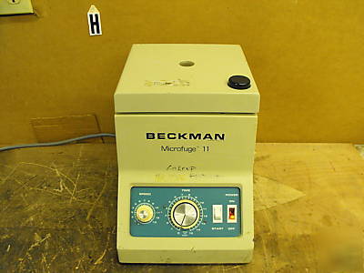 Beckman microfuge 11 centrifuge beckman coulter