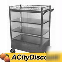 C-dsmw chinese dim sum cart & warmer s/s w 6