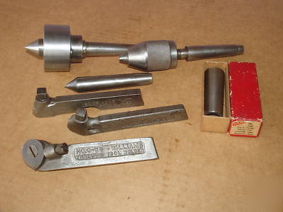 Lot of tooling for atlas craftsman 10 12'' lathe nice