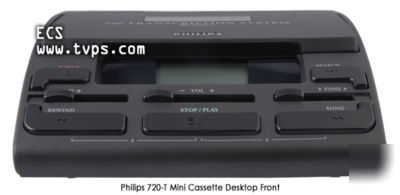 Philips 720-t 720T mini cassette transcriber