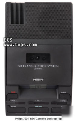 Philips 720-t 720T mini cassette transcriber