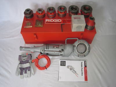 Ridgid 700 rigid pipe threader set must see 141 161