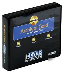 Delkin dvd-r case binder w/ 10 sleeves ddvd-r/10CASE