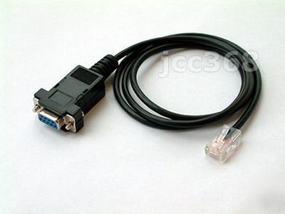 Ribless programming cable for motorola mobile radios