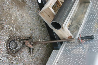 Ridgid 246 pipe snapper, heavy duty pipe cutter