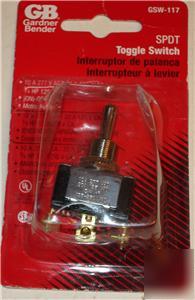 Toggle switch spdt gb gsw-117 3/4 hp rated, 10PC