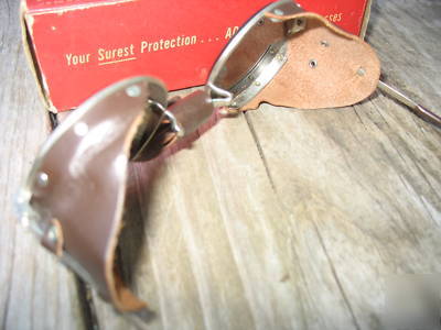 Vintage ao safety goggle sunglass motorcycle steampunk