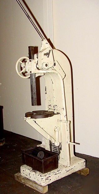 15 ton famco 6C arbor press, compound ratchet type