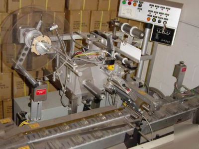 Accraply ss labeler, model 350 svf, for round or spot