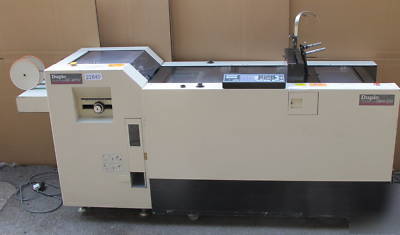 Duplo dbm-200 stitcher folder dc-48TW trimmer finishing