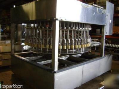 60 valve laub bottle filler rotary, stainless