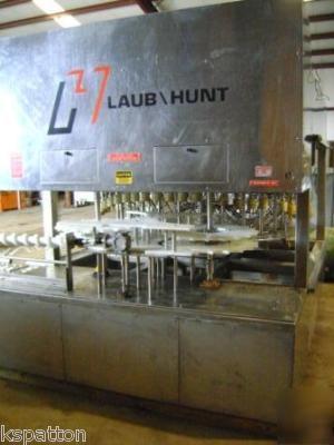 60 valve laub bottle filler rotary, stainless