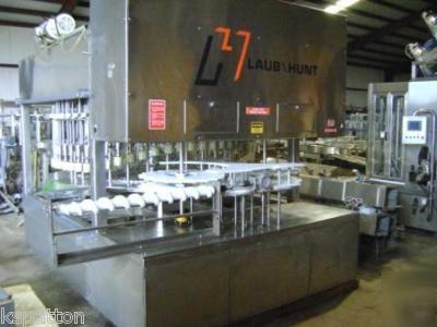 60 valve laub bottle filler rotary, stainless