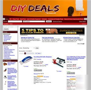 Diy store - website business for sale + domain