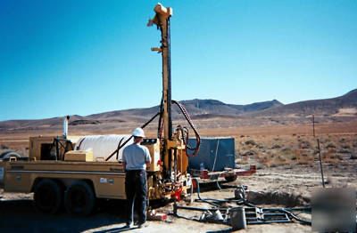 Drill rig, vermeer hdd converted to verticle
