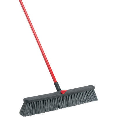 New libman 24IN rough surface push broom - 
