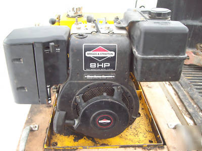 Auger mate gas powered portable hydraulic power pack 