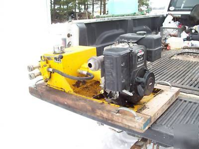 Auger mate gas powered portable hydraulic power pack 