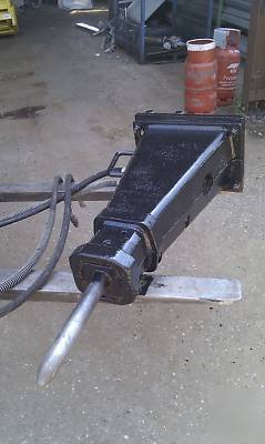 Breaker pecker concrete hydraulic digger 