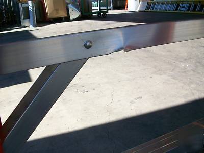 New ladder ~ werner 10' fiberglass model PT7410-4C - 