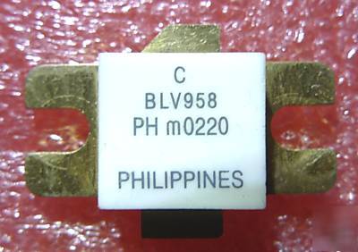 1X philips BLV958 uhf rf power transistor