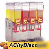 Cecilware 4 bowl agitation cold beverage dispenser