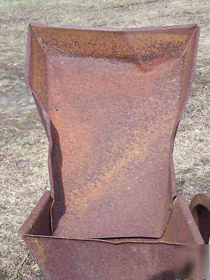 Ear corn slicer crusher chopper - iron hit miss sheller