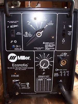 Miller econotig tig/stick welder