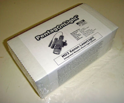 New MD2 pentgonlight weapon light with laser sight - 
