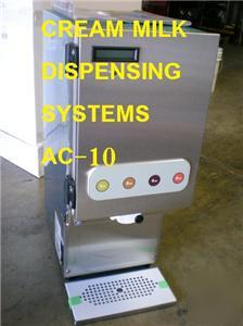 New sure shot cream milk refrigerated dispenser ac-10 +
