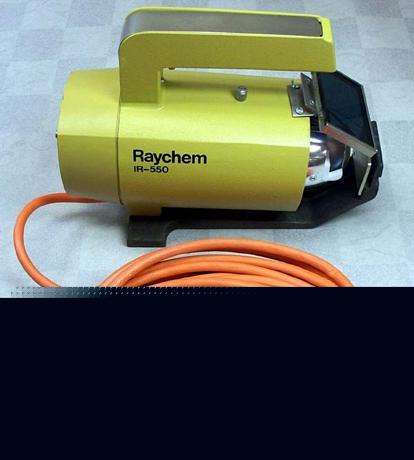 Raychem ir-550 portable infrared heating tool sleeves