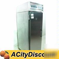 Used victory kitchen stainless single door cooler