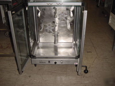 Hickory 1.9E rotisserie oven used 9 chicken nice 