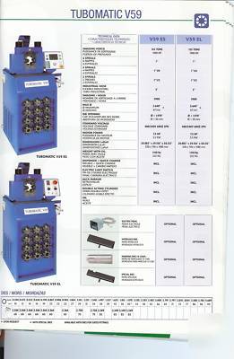 New o+p hydraulic hose crimper model V59 up to 1