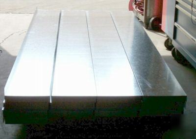 * 26 gauge (.022) G90 galvanized sheet metal 12