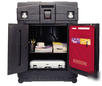 Abex exposure 300 pop up trade show display & 4300 case