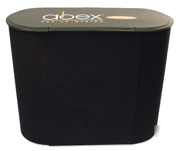Abex exposure 300 pop up trade show display & 4300 case