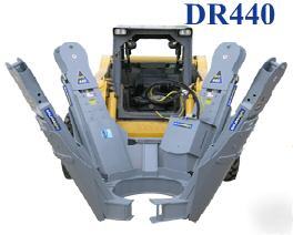 Baumalight DR440 skidsteer tree spade w/elec controls
