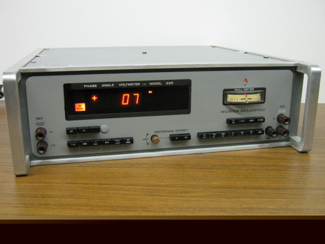 North atlantic 225 /09 phase angle voltmeter refurb