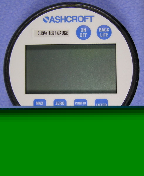  ashcroft digital test pressure gauge; 30PSI