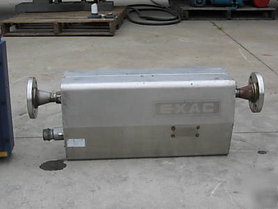 Exac micro motion programable s/s flow control/meter 