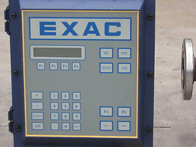 Exac micro motion programable s/s flow control/meter 
