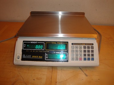 Cas space 2000 digital price computing scale