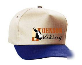 E f johnson viking >> cap >> ham radio hat classic logo
