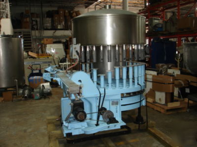 Horix 32 valve rotary gravity filler filling machine