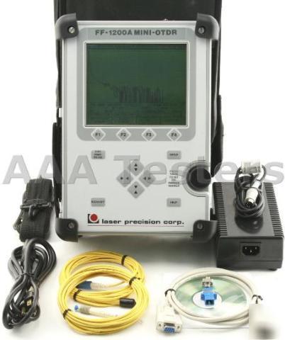 Laser precision gnnettest ff-1200 sm fiber otdr ff-1200