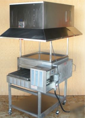 Lincoln 1162 conveyor impinger pizza sub subway oven 